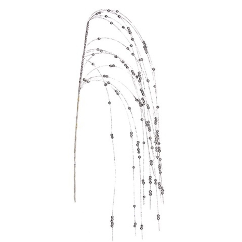 Branch Krist+ Silver Berries 100 x 3 x 5 cm (24 Units)
