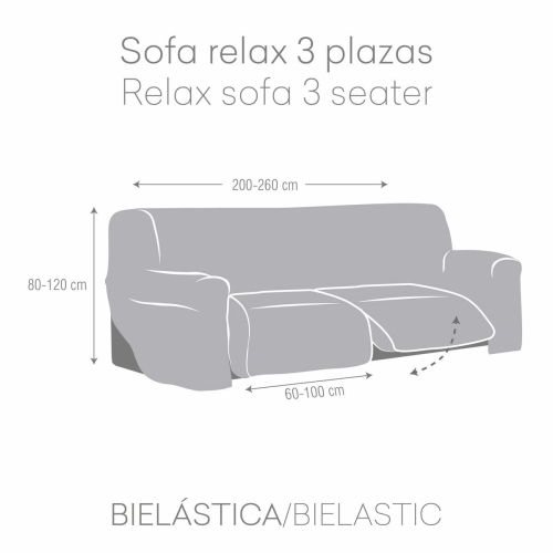 Sofa Cover Eysa JAZ (Refurbished B)
