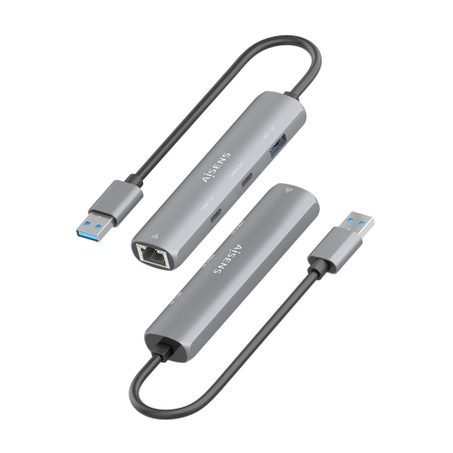 USB Hub Aisens ASUC-4P036-GR Grey