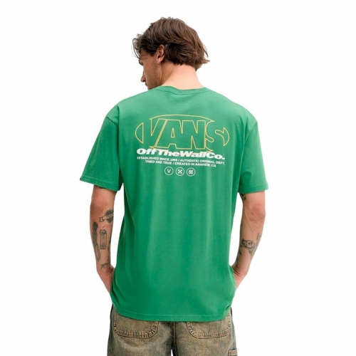 Men’s Short Sleeve T-Shirt Vans Green