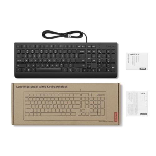 Keyboard Lenovo 4Y41R64665 Black Spanish Qwerty