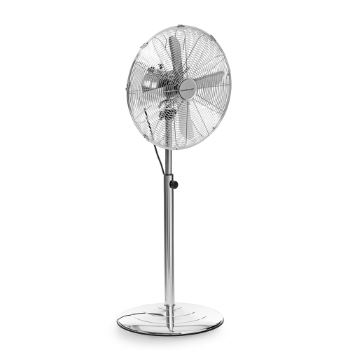 Freestanding Fan Chrome Retro InnovaGoods Ø 40 cm 55W