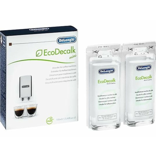Decalcifier DeLonghi EcoDecalk 2x100ml 2 x 100 ml Limescale Remover for Coffee-maker