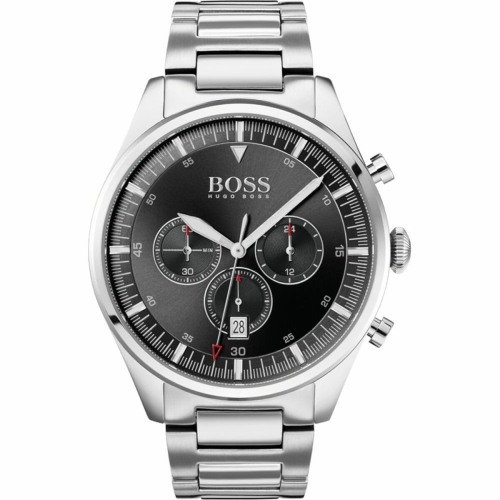 Men's Watch Hugo Boss Black Silver (Refurbished B)