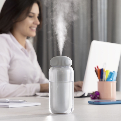 Ultrasonic Humidifier and Aroma Diffuser with LED Stearal InnovaGoods