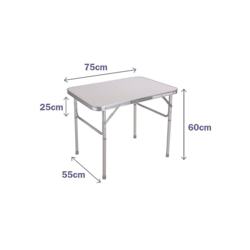 Folding Table Marbueno White 75 x 60 x 55 cm