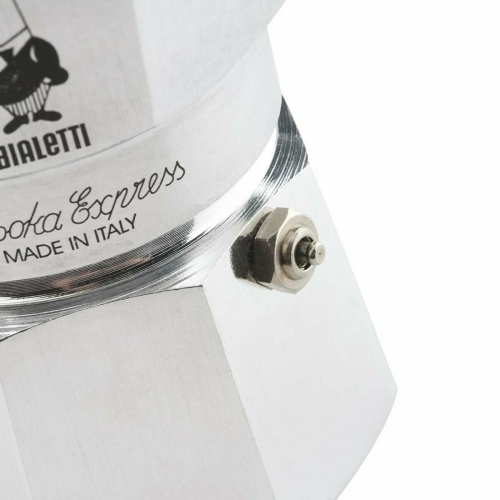 Italian Coffee Pot Bialetti 0001162 Silver Metal