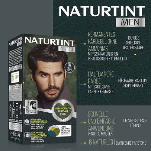 Permanent Dye Naturtint NATURTINT MEN Nº 7n-Rubio Avellana