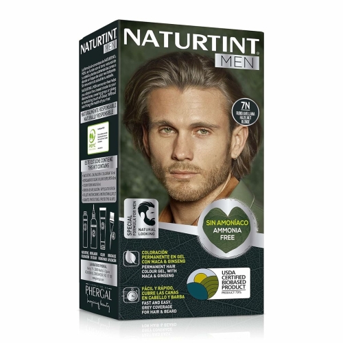 Permanent Dye Naturtint NATURTINT MEN Nº 7n-Rubio Avellana