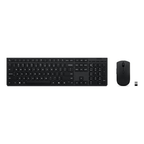 Keyboard and Mouse Lenovo 4X31R64344 Grey QWERTY