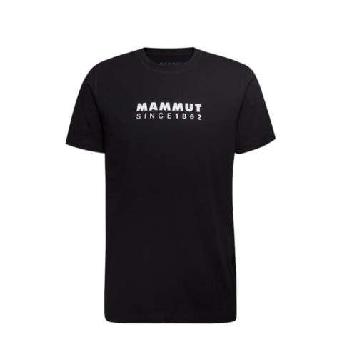 Men’s Short Sleeve T-Shirt Mammut Core Black