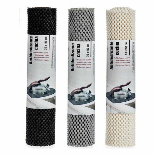 Non-slip Mat Kinvara Rubber Plastic 30 x 150 cm (24 Units)
