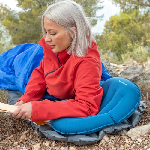 Inflatable Airbed and Pillow Ultralight InnovaGoods V0101020 (Refurbished C)