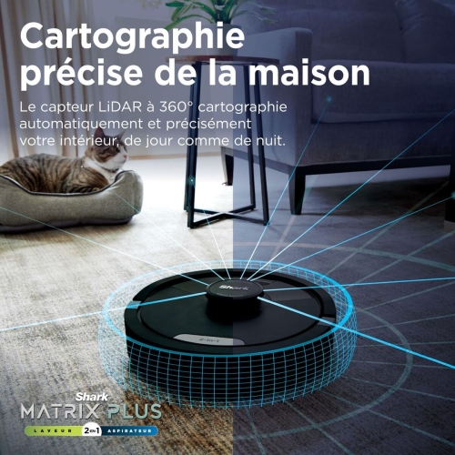Robot Vacuum Cleaner Shark MATRIXPLUS