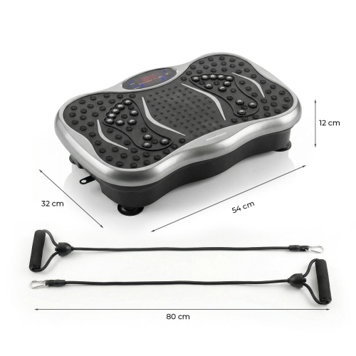 Vibration Platform with Speaker, Resistance Bands and Remote Control Vivflow InnovaGoods