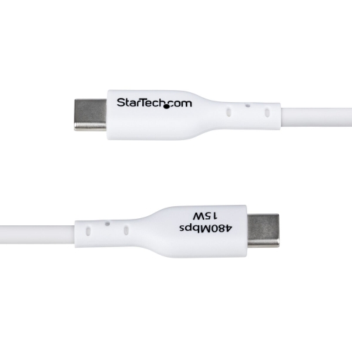 USB Cable Startech USB2AC2MNCWHE White 2 m