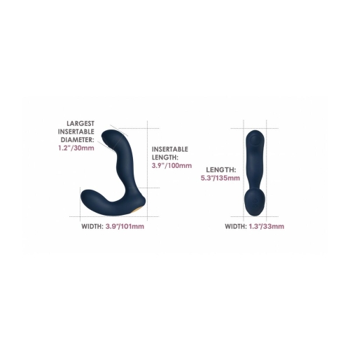 Anal plug Svakom Navy Blue (10,8 cm)