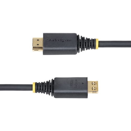 HDMI Cable Startech HDMI2-CABLE-GRIP-30C Black 30 cm