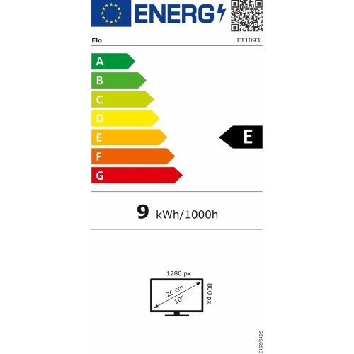 Monitor Elo Touch Systems E321195 10,1" LCD 50-60  Hz