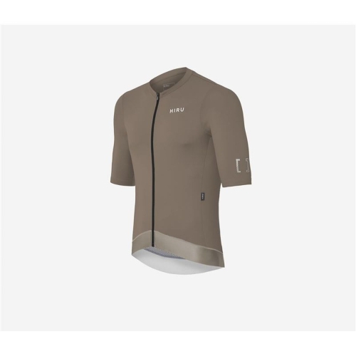 Cycling jersey Hiru Advanced Dark brown