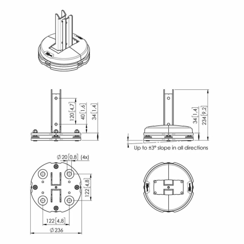Suspended Panel Assembly Kit Vogel