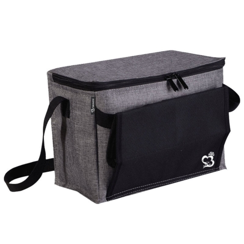 Portable Fridge Marbueno SUMMER 10159G Grey Polyester 20 x 28 x 14 cm