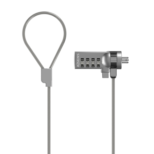 Security Cable Aisens ASLK-D40N01-SL Silver 1,5 m