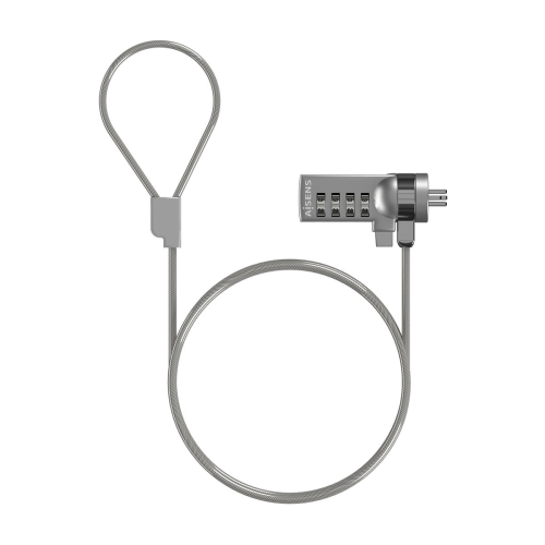 Security Cable Aisens ASLK-D40N01-SL Silver 1,5 m