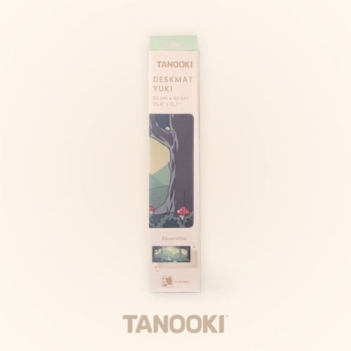 Mouse Mat FR-TEC TANOOKI YUKI Green Beige