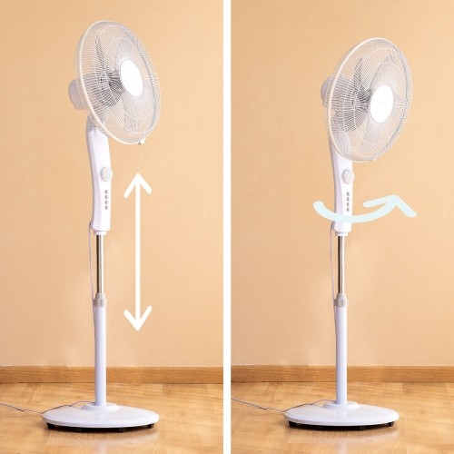 Freestanding Fan Innovagoods Freshinn White 45 W