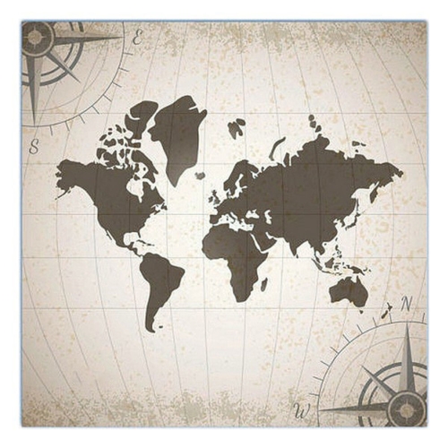 Hygienic Reusable Fabric Mask Maps Children