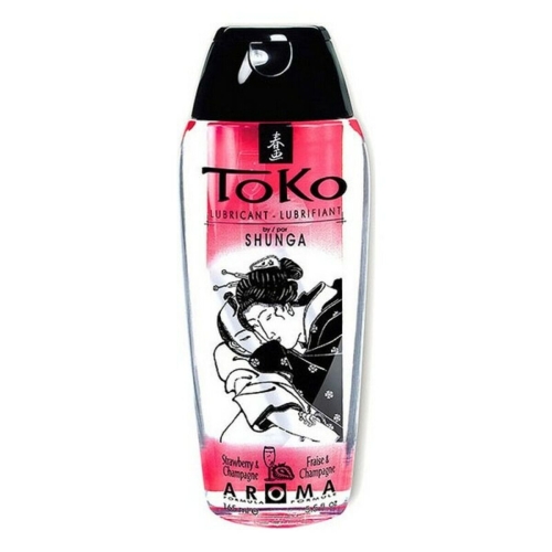 Flavored Lubricant Shunga SH6401 Strawberry 165 ml