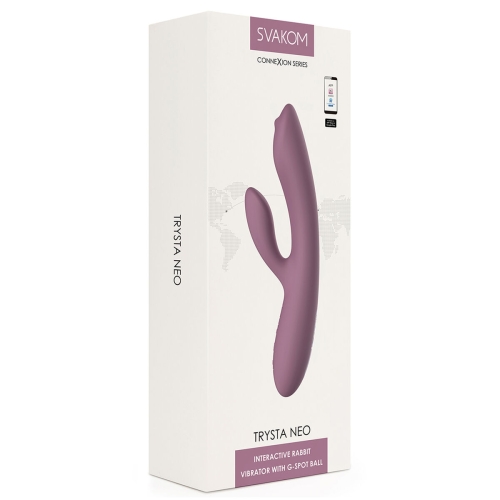 Dual Stimulation Vibe Svakom Lilac