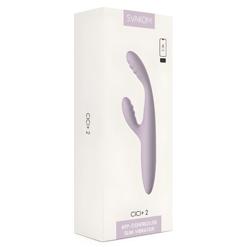 Dual Stimulation Vibe Svakom Lilac