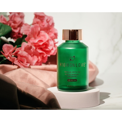 Bath Oil High on Love Sensual 100 ml CBD
