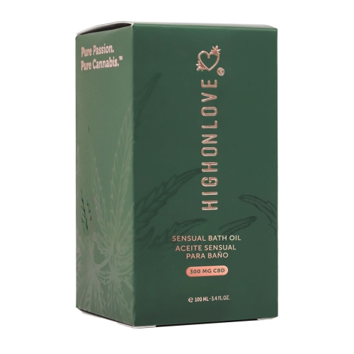 Bath Oil High on Love Sensual 100 ml CBD