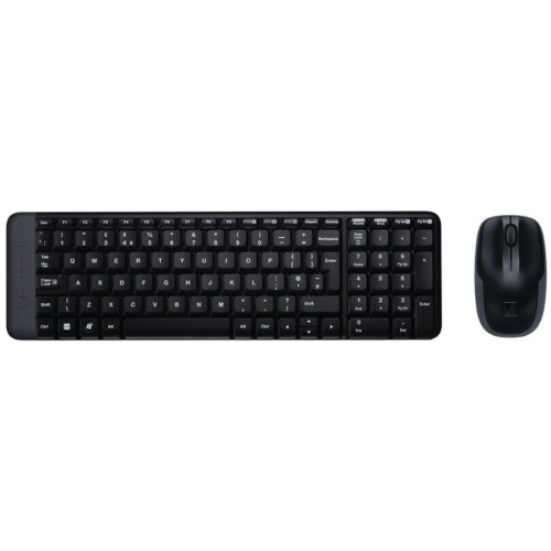 Keyboard and Mouse Logitech 920-003168 Black QWERTY