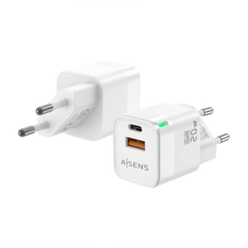 Wall Charger Aisens ASCH-20W2P002-W