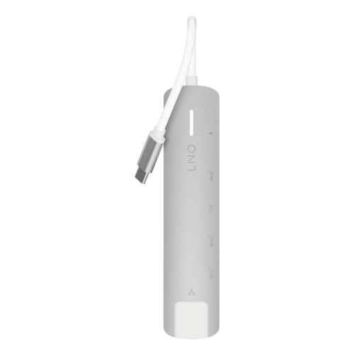 USB Hub Linq Byelements LQ49061 White Grey