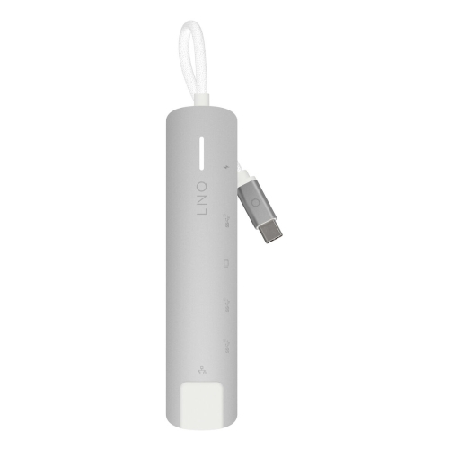 USB Hub Linq Byelements LQ49061 White Grey