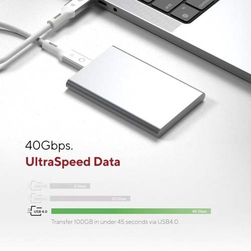 USB Cable Linq Byelements LQCU4100 White 1 m