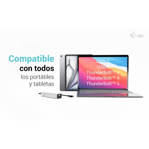 USB Hub i-Tec C31HUBMETAL8KPDPRO Silver