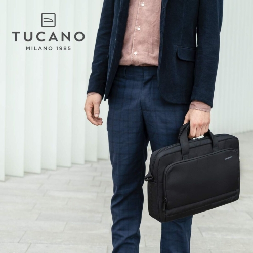 Laptop Case Tucano BSTN-BK Black 15,6