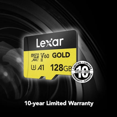 SD Memory Card Lexar LMSGOLD128G-BNNNG 128 GB