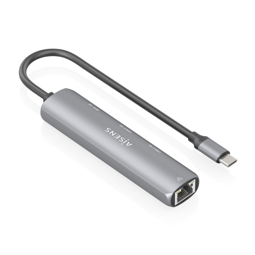 USB Hub Aisens ASUC-4P040-GR Grey