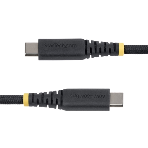USB Cable Startech USB2CC1MNCBR Black 1 m