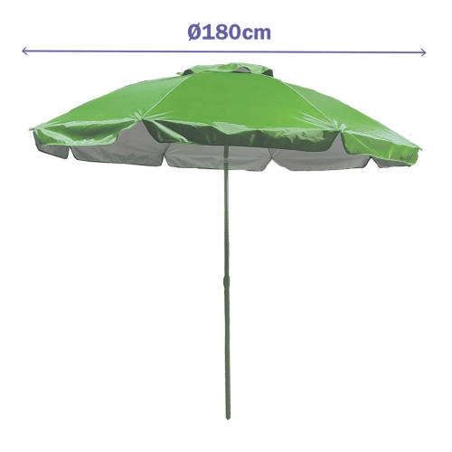 Beach parasol Marbueno SUMMER 10471V Turquoise Green 160 cm