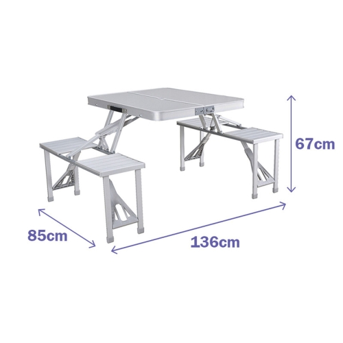 Picnic table Marbueno Aluminium (Refurbished B)