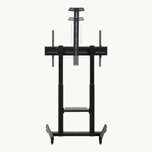 TV stand with wheels TooQ FS20406HM-B 60" 100" 120 kg 130 Kg (Refurbished A)