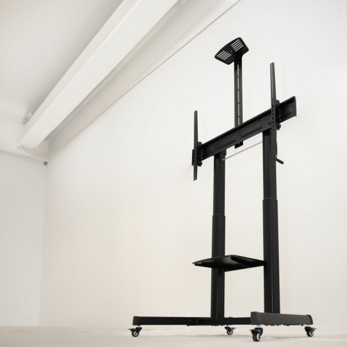 TV stand with wheels TooQ FS20406HM-B 60" 100" 120 kg 130 Kg (Refurbished A)